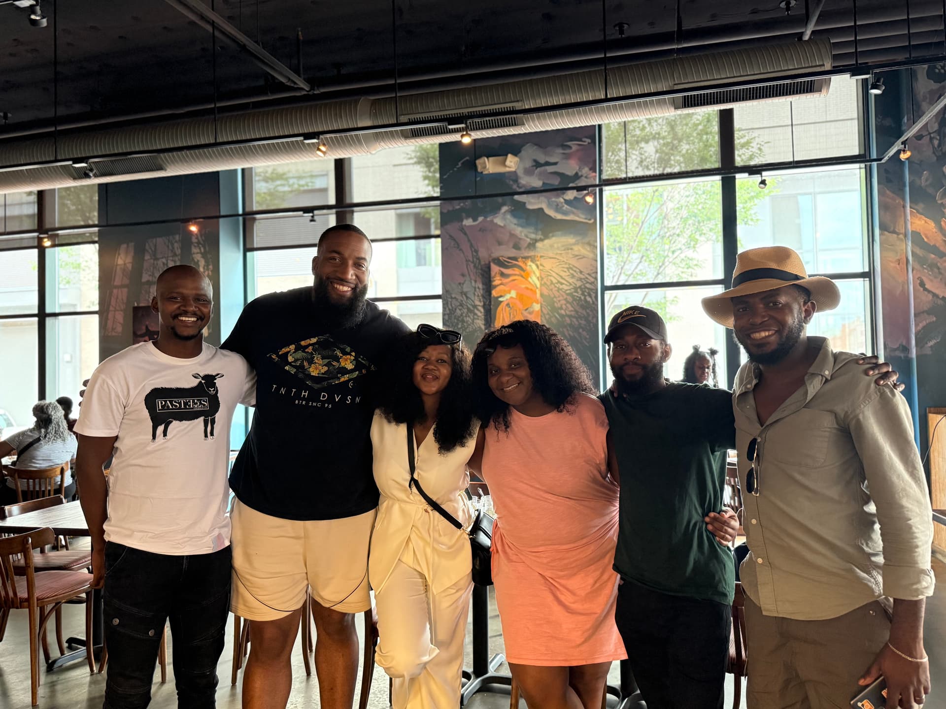 Brandon M. Phillips mentoring in Africa