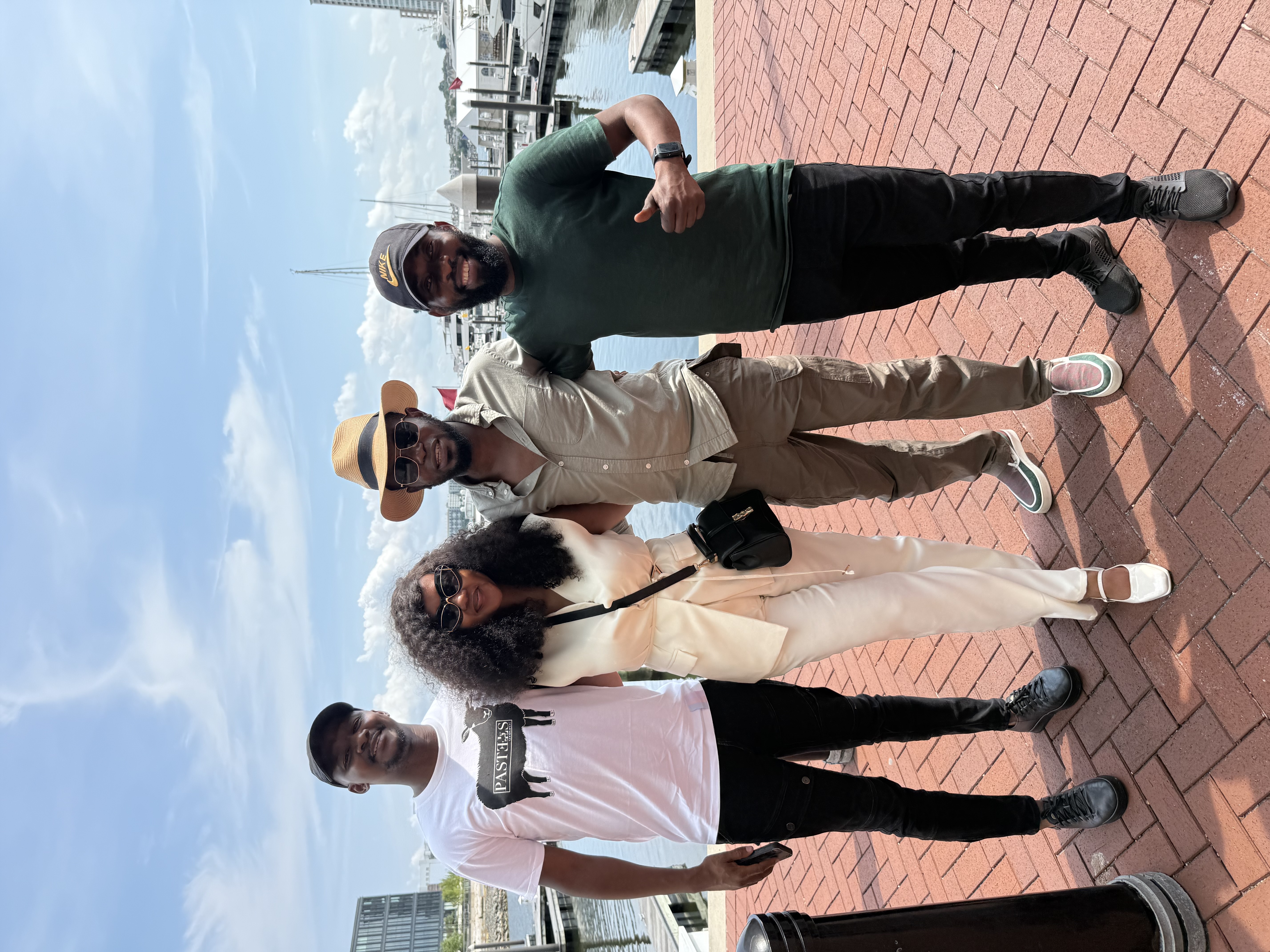 Brandon with African organizations